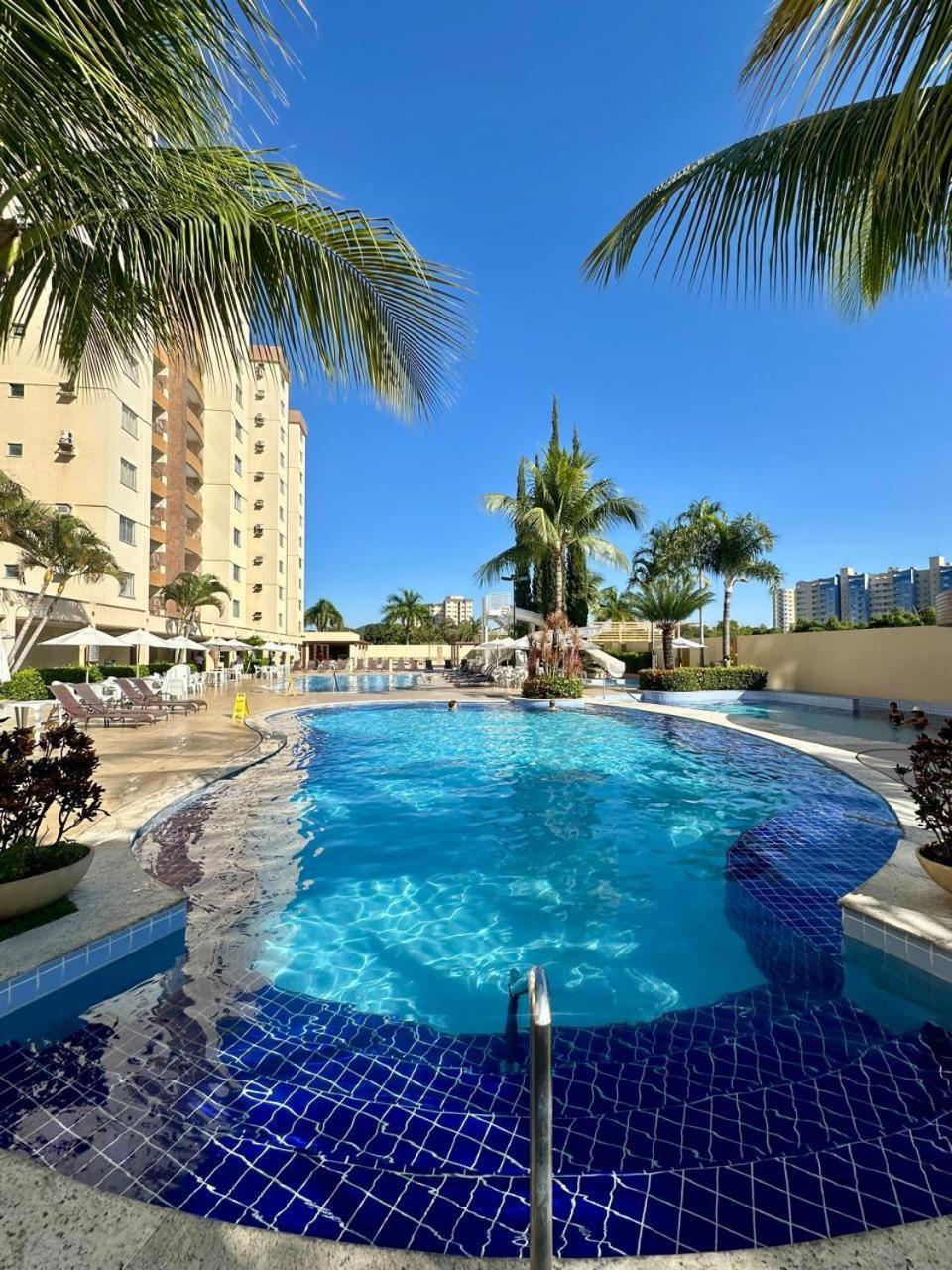 Апарт отель Caldas Novas - Prive Das Thermas II - Apto 3 Quartos - Parque Aquatico Экстерьер фото